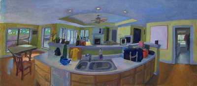 Kitchen Panorana - middle panel